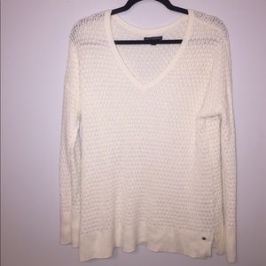 American eagle cable knit sweater